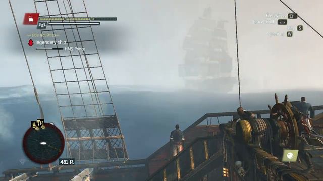 Assassin's creed Black Flag defeating legendary ship(HMS Prince). смотреть онлайн