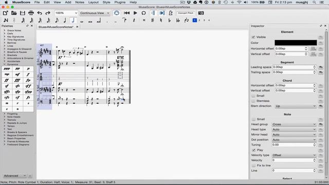 MuseScore in Minutes: Lesson 10-Articulations, Dynamics смотреть онлайн