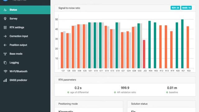 ReachView - Статус спутников смотреть онлайн
