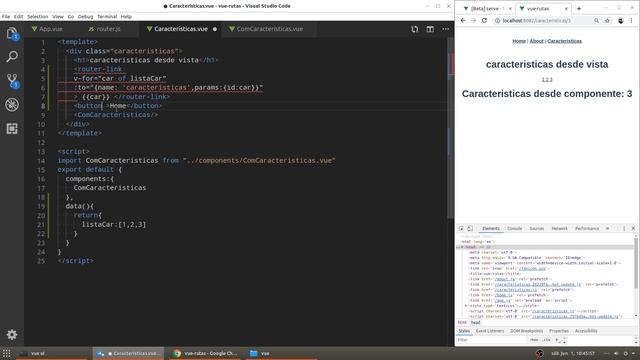 22.-Vue js 2 tutorial español ? [Rutas (router) dinamicas]?? смотреть онлайн