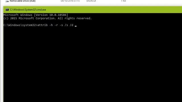 How to fix USB Shortcut Virus and show your Hidden Files смотреть онлайн