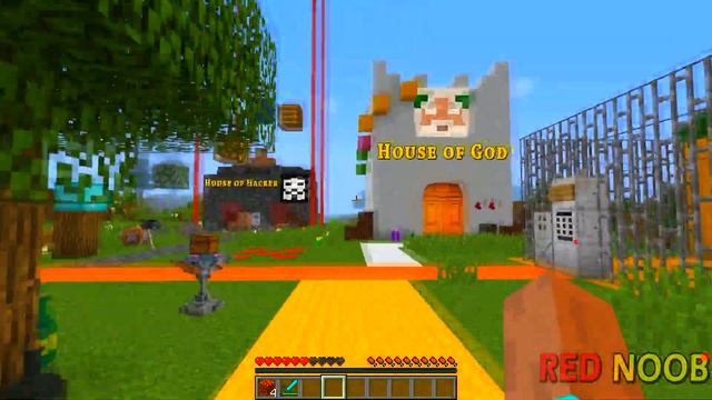 MINECRAFT BATTLE: CRAFT LUNAR MOON NOOB VS PRO VS HACKER VS GOD FUNNY MINECRAFT! PLANTS VS ZOMBIES смотреть онлайн