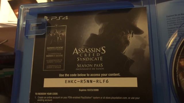 Assassins Creed Syndicate Pre-Ordered Gold Edition Unboxing (PS4) HYPE!!!
