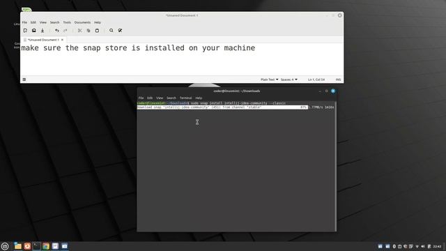 how to start Java programming Linux Mint смотреть онлайн