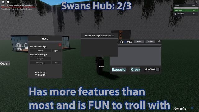 Top 3 BEST serverside hubs on ROBLOX смотреть онлайн