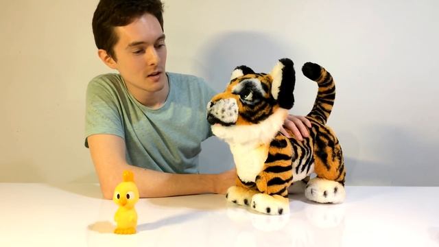 Обзор игрушки Рычащий Амурчик Furreal Friends Hasbro Tiger Tyler смотреть онлайн