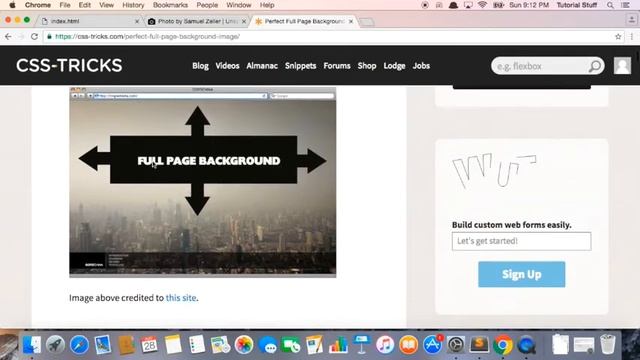 Part 5 - Creating a perfect background image смотреть онлайн