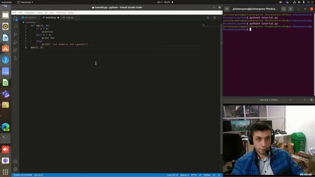 Python básico condicional If, elif, else. смотреть онлайн