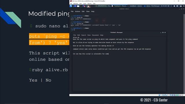 Command Injection Intro and Practical Part 2 смотреть онлайн