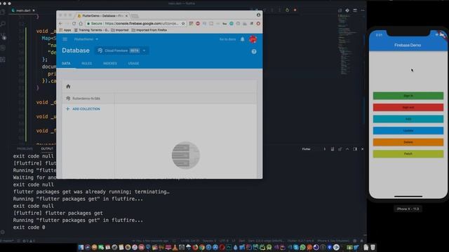 Flutter: CRUD Firebase Cloud Firestore Database | Realtime | Go Serverless смотреть онлайн
