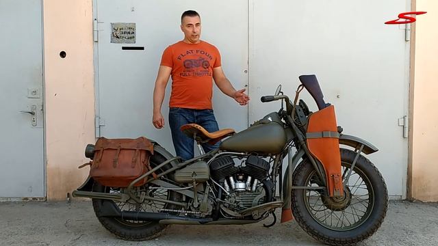 Harley-Davidson WLA-42 (1944 год) обзор смотреть онлайн