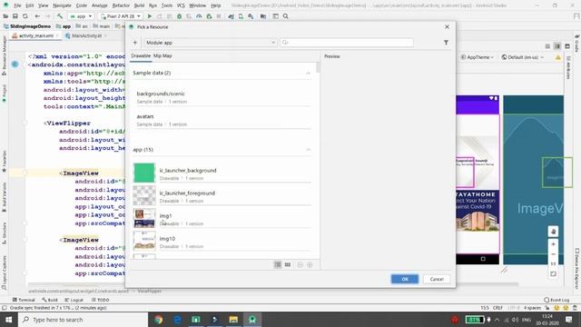Sliding Images Automatically with Animation - Android Kotlin смотреть онлайн