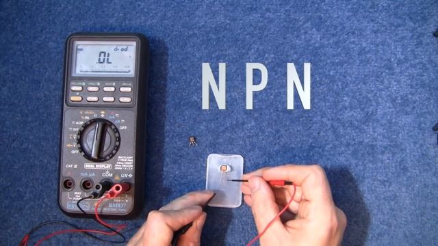 How to test a TRANSISTOR with a multimeter PNP or NPN MF#63 смотреть онлайн