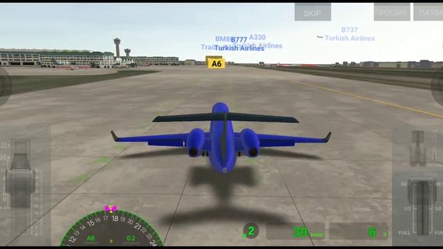 Часть 1 || ИГРАЕМ В ИГРУ AIRLINE COMMANDER смотреть онлайн