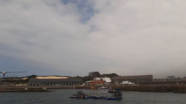 Рыбалка.Океан залив Атлантики. смотреть онлайн