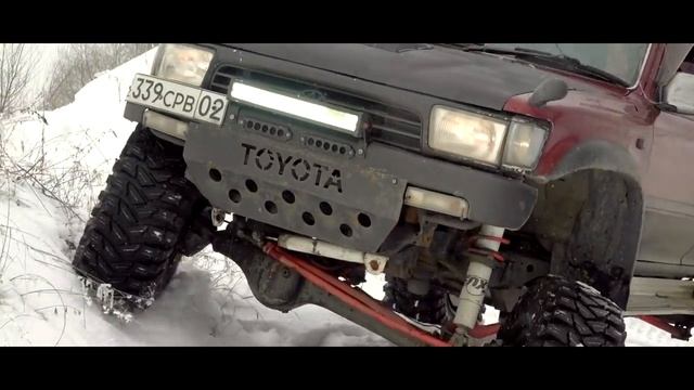 Тойота Сюрф против Митсубиси Паджеро на бездорожье. Toyota Surf vs Mitsubishi Pajero. Offroad. смотреть онлайн
