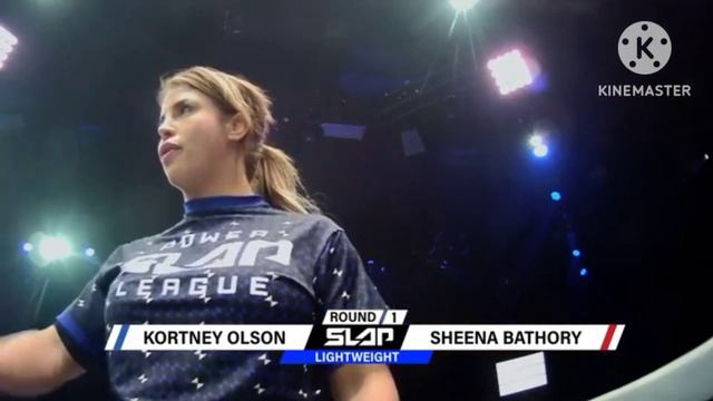 Power Slap|Cortney Olson Vs Sheena Bathory Full Fight