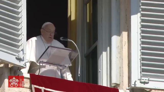 February 18 2024 - Angelus prayer, Pope Francis смотреть онлайн