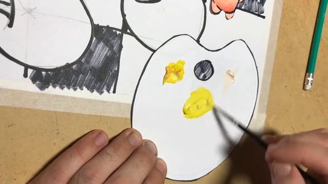 1б класс урок ИЗО - Графика и Живопись смотреть онлайн