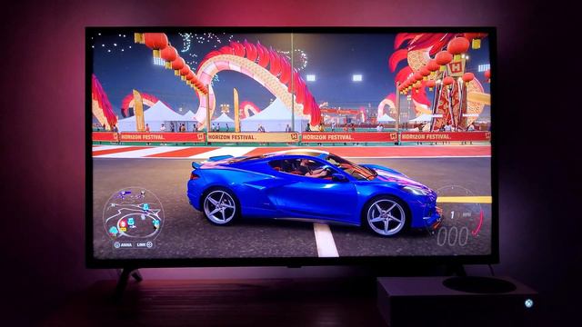 FORZA HORIZON CORVETTE E-RAY 2024 XBOX SERIES S (LG 4K) смотреть онлайн