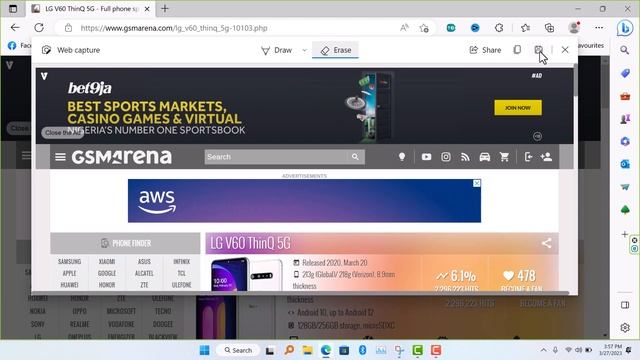 How To Capture Scrolling Screenshot In Microsoft Edge | Windows 10/11 смотреть онлайн