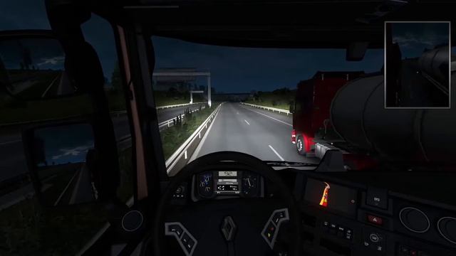 Renault T High Sleeper 6x2 Taglift  Smooth Driving #Euro_Truck_Simulator