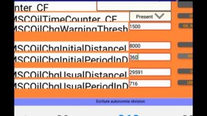 Изменение сервисного интервала замены масла Рено Талисман, Сценик Меган4, Эспас 5  Экутвикером.