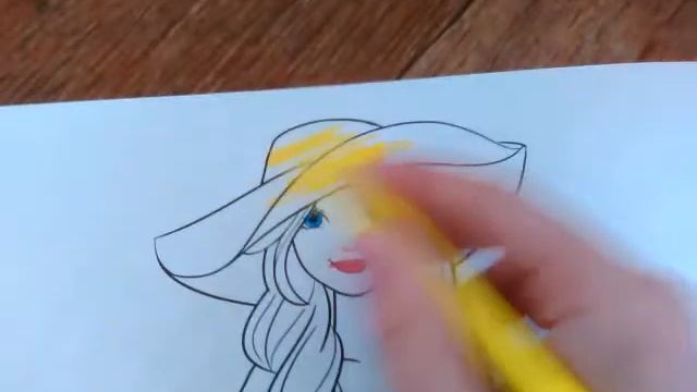 Раскраска Барби с Мисс кисс !