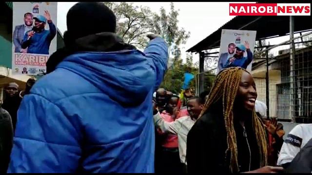 Peter Ochieng Orero celebrates after he was declared Kibra MP elect смотреть онлайн