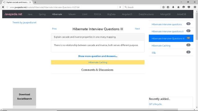 Explain cascade and inverse properties in one-many mapping.
| javapedia.net смотреть онлайн