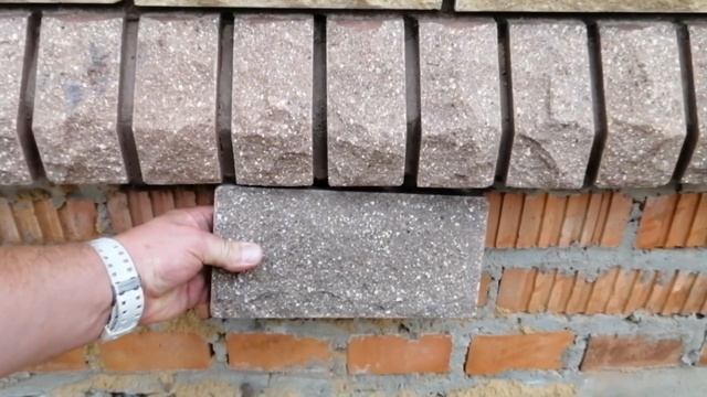 Облицовка дома кирпич ФАГОТ фактура Финская цвет жёлтый ЕФ100, ЕФТ100, коричневый У1202Т, ЦОК-20 смотреть онлайн