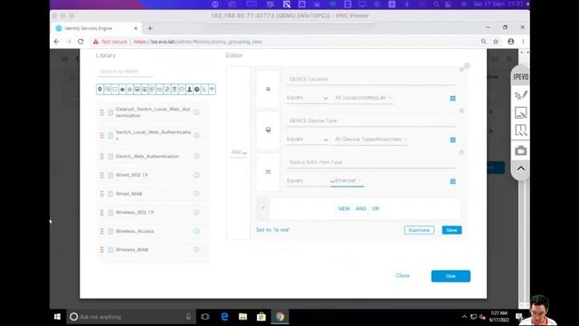 [Lab] Cisco ISE 3.0 802.1x Wired Authentication смотреть онлайн