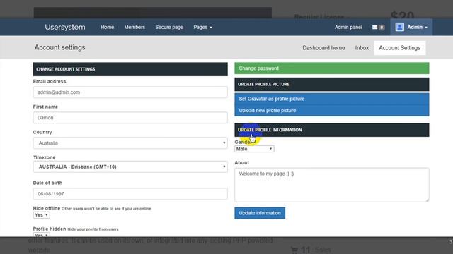 Free Download SlimarUSER PHP User management смотреть онлайн