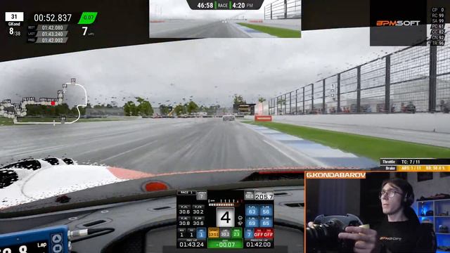 Apex Online Racing Tier 2 Race Two (Indianapolis) смотреть онлайн