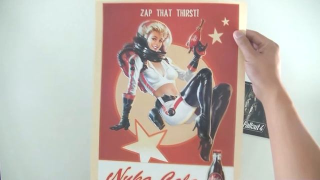 Fallout 4 Nuka Cola Poster & Soundtrack CD смотреть онлайн