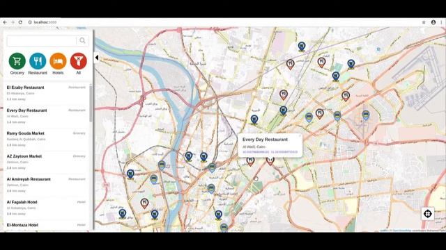 Store locator -- GeoDjango/PostGis -- React.js/Leaflet.js смотреть онлайн