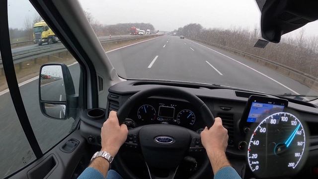 NEW Ford Transit JUMBO | 2.0 130 HP | POV Test Drive