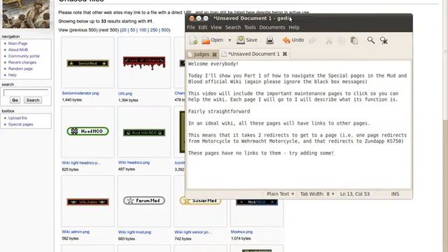 Mud and Blood Wiki - Special Pages Part 1 (Maintenance Pages) смотреть онлайн