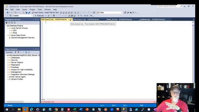 SSMS - how to organize your query tabs with one checkbox смотреть онлайн