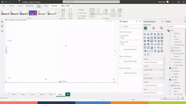 Combo and Scatter Charts in Power BI | Bubble Chart | 1stepGrow Academy смотреть онлайн