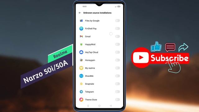 How to Enable Unknown Sources in Realme Narzo 50a,50i | Realme Narzo 50i Unknown Sources Setting смотреть онлайн