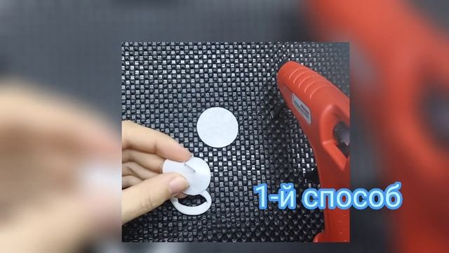 DIY/легко и просто/крепление резинки к круглой основе/заготовка канзаши/для новичков смотреть онлайн