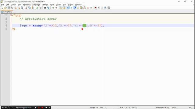 PHP MYSQL Tutorial for beginners in Hindi | LESSON 12 : Array In PHP(part-2) | techedu001 смотреть онлайн