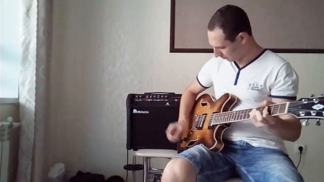Let's play Ibanez AS73 and Ibanez TBX30R смотреть онлайн