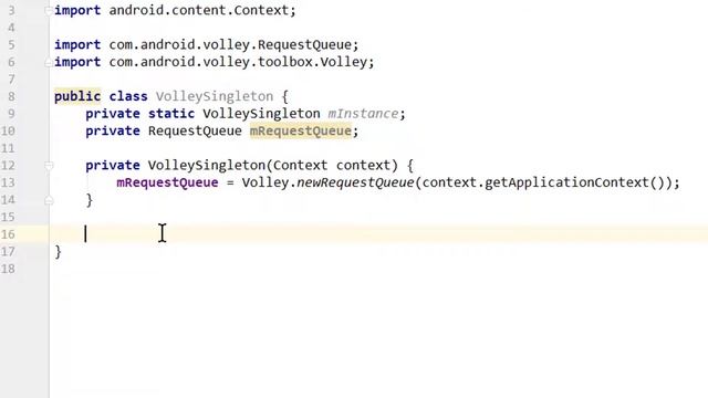 Volley Singleton Pattern - Android Studio Tutorial смотреть онлайн