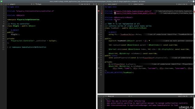 Мобильное приложение C++ Qt QML ༼ つ ◕_◕ ༽つ Уличные квесты Ubego - ubego.ru смотреть онлайн