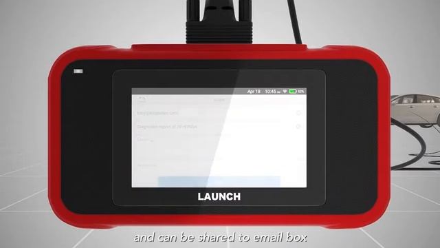 LAUNCH OBD2 Scanner CRP123E Check Engine Antilock Braking Airbag Transmission Car Code Reader Diagn смотреть онлайн