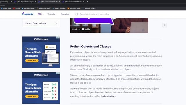 Week 11 & 12 - Python - (Complete Chapter 7 Topic Overview) смотреть онлайн