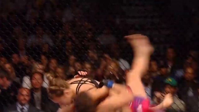 Аниме Тян из UFC. Мои вайфу. Ронда Роузи (Ronda Rousey) и Роксана Модаффери (Roxanne Modafferi). смотреть онлайн