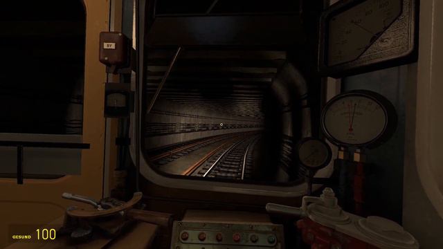 Gmod Metrostroi:Driving E-Train (81-703) смотреть онлайн